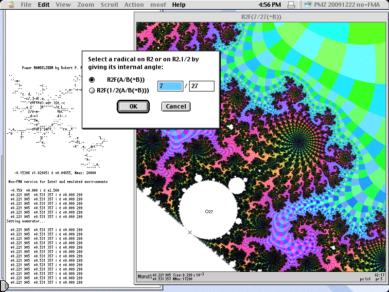 Locating a mu-unit by its internal angle