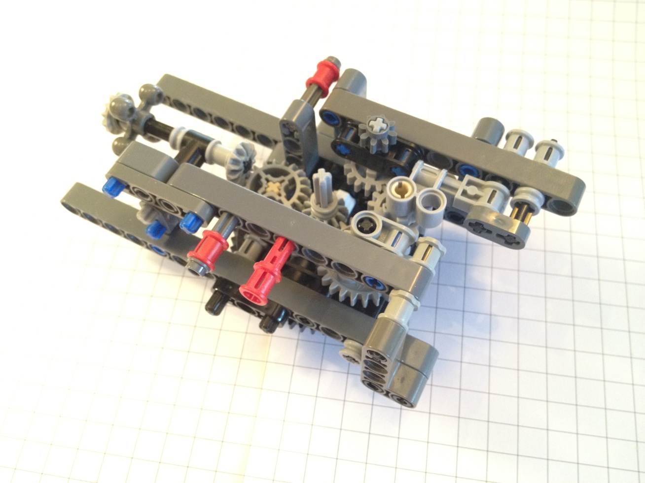 3rd module, supporting a small turntable