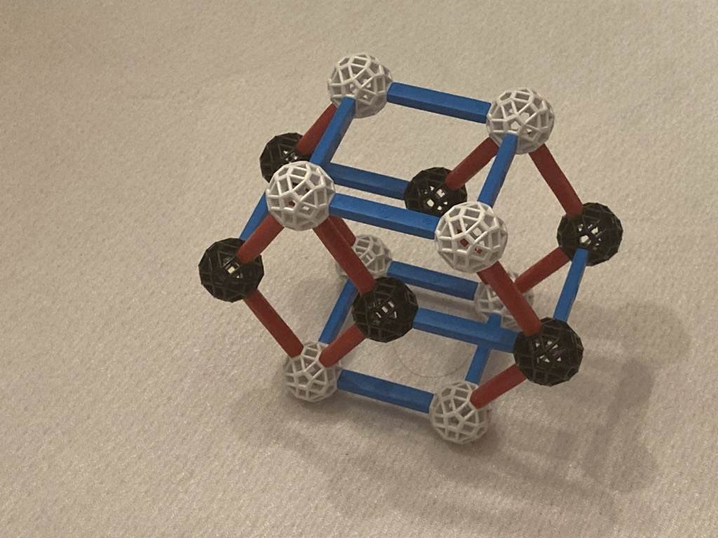 Adding two red (result has planar hexagons)