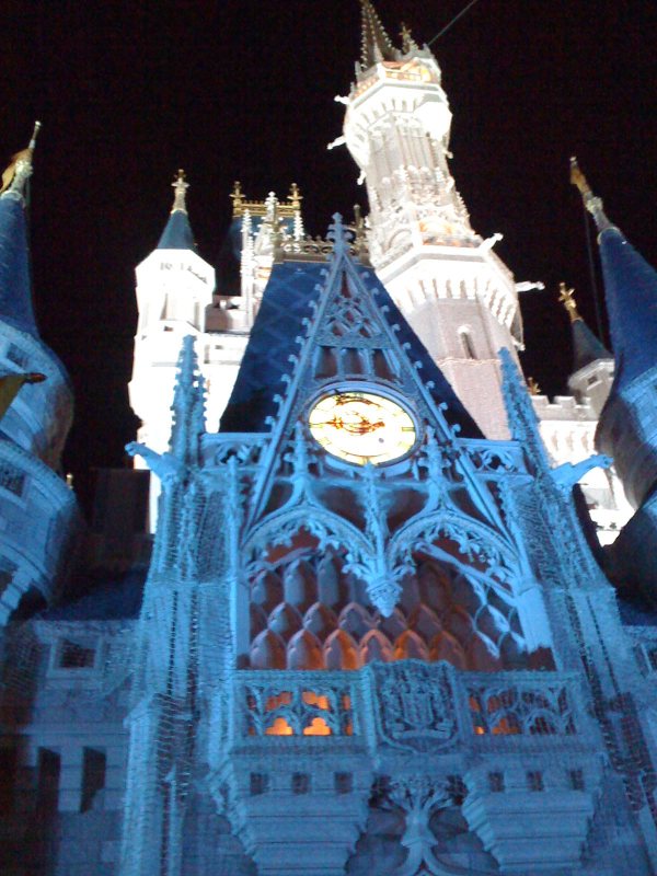In front of the castle thingy
